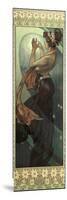 The Moon and the Stars: Pole Star, 1902-Alphonse Mucha-Mounted Giclee Print