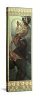 The Moon and the Stars: Pole Star, 1902-Alphonse Mucha-Stretched Canvas