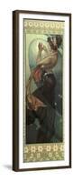 The Moon and the Stars: Pole Star, 1902-Alphonse Mucha-Framed Premium Giclee Print