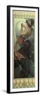 The Moon and the Stars: Pole Star, 1902-Alphonse Mucha-Framed Premium Giclee Print