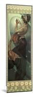 The Moon and the Stars: Pole Star, 1902-Alphonse Mucha-Mounted Giclee Print