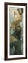 The Moon and the Stars: Pole Star, 1902-Alphonse Mucha-Framed Premium Giclee Print