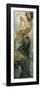 The Moon and the Stars: Pole Star, 1902-Alphonse Mucha-Framed Premium Giclee Print