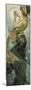 The Moon and the Stars: Pole Star, 1902-Alphonse Mucha-Mounted Premium Giclee Print