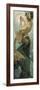 The Moon and the Stars: Pole Star, 1902-Alphonse Mucha-Framed Giclee Print