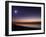 The Moon and Venus at Twilight from the Beach of Pinamar, Argentina-Stocktrek Images-Framed Photographic Print