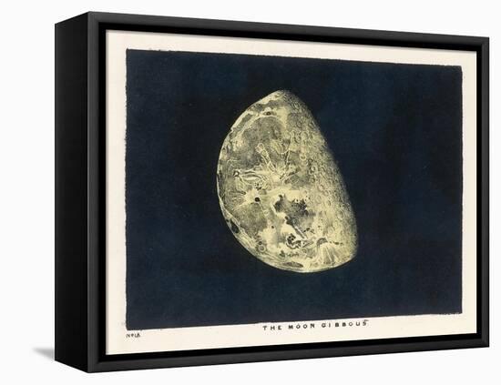 The Moon Gibbous, in a Decreasing State-Charles F. Bunt-Framed Stretched Canvas