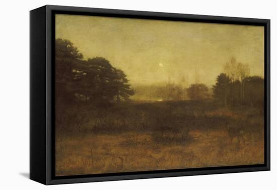 The Moon Is Up, and Yet it Is Not Night-John Everett Millais-Framed Stretched Canvas