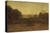 The Moon Is Up, and Yet it Is Not Night-John Everett Millais-Stretched Canvas