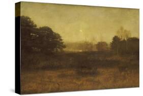 The Moon Is Up, and Yet it Is Not Night-John Everett Millais-Stretched Canvas