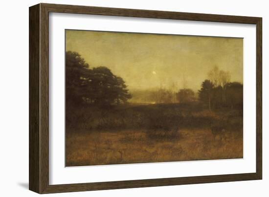 The Moon Is Up, and Yet it Is Not Night-John Everett Millais-Framed Giclee Print