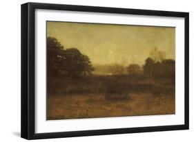 The Moon Is Up, and Yet it Is Not Night-John Everett Millais-Framed Giclee Print