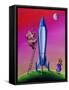 The Moon Mission-Cindy Thornton-Framed Stretched Canvas
