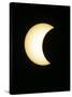 The Moon Partially Covers the Sun During the Peak of an Annular Eclipse Seen from Tel Aviv-null-Stretched Canvas