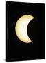 The Moon Partially Covers the Sun During the Peak of an Annular Eclipse Seen from Tel Aviv-null-Stretched Canvas