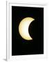 The Moon Partially Covers the Sun During the Peak of an Annular Eclipse Seen from Tel Aviv-null-Framed Photographic Print