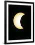 The Moon Partially Covers the Sun During the Peak of an Annular Eclipse Seen from Tel Aviv-null-Framed Photographic Print