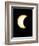 The Moon Partially Covers the Sun During the Peak of an Annular Eclipse Seen from Tel Aviv-null-Framed Photographic Print