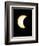 The Moon Partially Covers the Sun During the Peak of an Annular Eclipse Seen from Tel Aviv-null-Framed Photographic Print