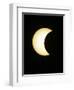 The Moon Partially Covers the Sun During the Peak of an Annular Eclipse Seen from Tel Aviv-null-Framed Photographic Print