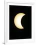 The Moon Partially Covers the Sun During the Peak of an Annular Eclipse Seen from Tel Aviv-null-Framed Photographic Print