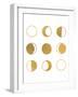 The Moon Phases-Moira Hershey-Framed Art Print