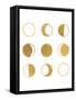 The Moon Phases-Moira Hershey-Framed Stretched Canvas