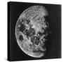 The Moon Photographed on the Tenth Day of the Lunar Cycle-null-Stretched Canvas