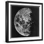 The Moon Photographed on the Tenth Day of the Lunar Cycle-null-Framed Photographic Print