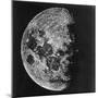 The Moon Photographed on the Tenth Day of the Lunar Cycle-null-Mounted Photographic Print