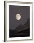 The Moon Rising, Glacier National Park, Montana, USA-James Hager-Framed Photographic Print