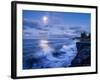 The Moon Shines Bright Along The Southeast Coast Of The Big Island, Hawaii-Daniel Kuras-Framed Photographic Print