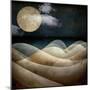 The Moon the Sea-null-Mounted Giclee Print