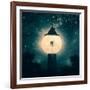 The Moon Tower-Paula Belle Flores-Framed Art Print