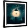 The Moon Tower-Paula Belle Flores-Framed Art Print