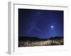 The Moon, Venus, Mars and Spica in a Quadruple Conjunction-Stocktrek Images-Framed Photographic Print