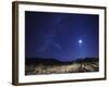 The Moon, Venus, Mars and Spica in a Quadruple Conjunction-Stocktrek Images-Framed Photographic Print