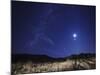 The Moon, Venus, Mars and Spica in a Quadruple Conjunction-Stocktrek Images-Mounted Photographic Print