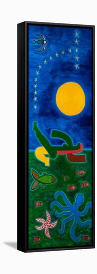 The Moon Was Travelling in Scorpio, 2014-Cristina Rodriguez-Framed Stretched Canvas