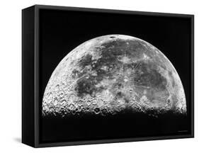 The Moon-Stocktrek Images-Framed Stretched Canvas