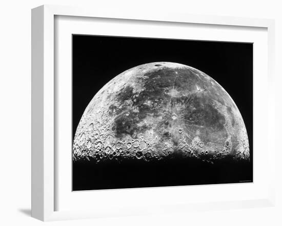 The Moon-Stocktrek Images-Framed Premium Photographic Print