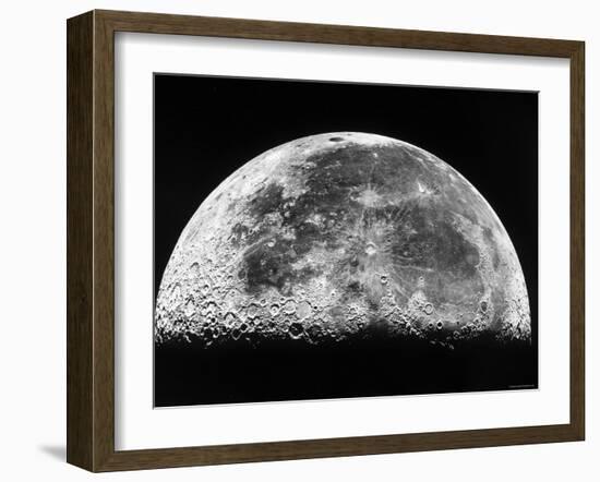 The Moon-Stocktrek Images-Framed Photographic Print