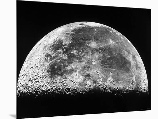 The Moon-Stocktrek Images-Mounted Photographic Print