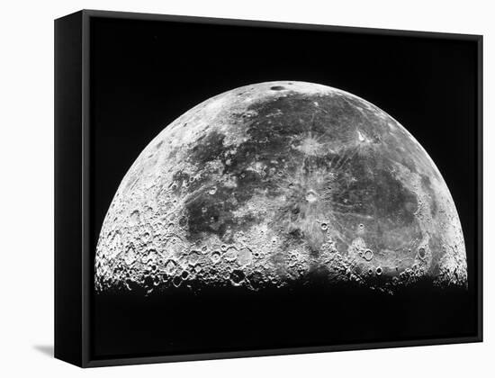 The Moon-Stocktrek Images-Framed Stretched Canvas