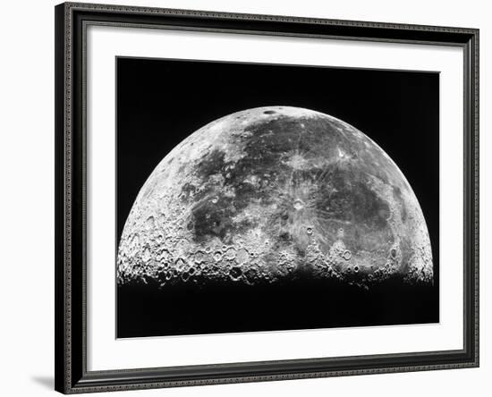 The Moon-Stocktrek Images-Framed Photographic Print