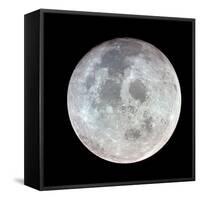 The Moon-Stocktrek Images-Framed Stretched Canvas