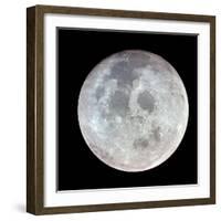 The Moon-Stocktrek Images-Framed Photographic Print