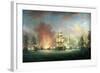 The Moonlight Battle: the Battle off Cape St. Vincent, 16th January 1780-Richard Paton-Framed Giclee Print