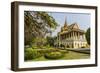 The Moonlight Pavilion, Royal Palace, in the Capital City of Phnom Penh, Cambodia, Indochina-Michael Nolan-Framed Photographic Print