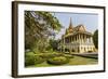 The Moonlight Pavilion, Royal Palace, in the Capital City of Phnom Penh, Cambodia, Indochina-Michael Nolan-Framed Photographic Print